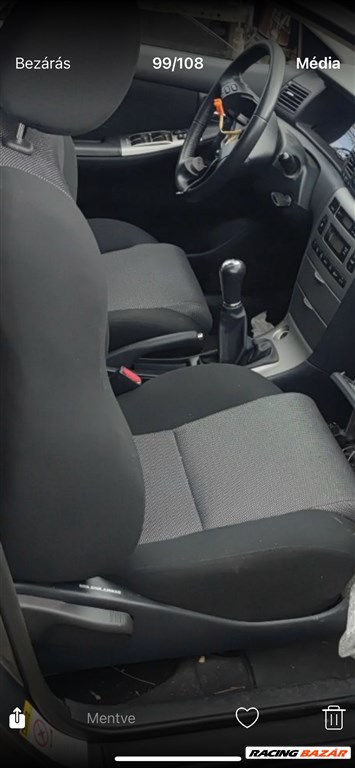 Toyota Corolla ülésszett  2. kép