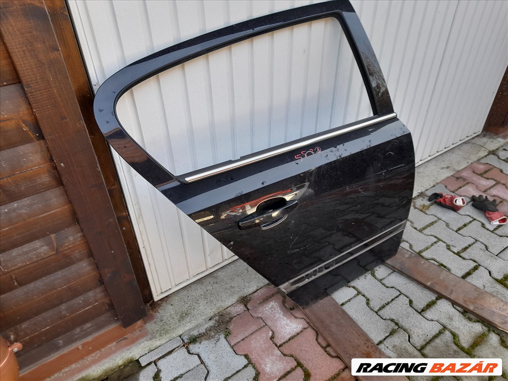 Opel Astra H Jobb hátsó ajtó fekete 2. kép
