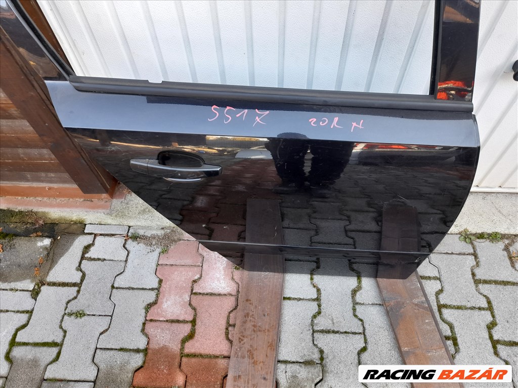 Opel Astra H Jobb hátsó ajtó fekete 7. kép