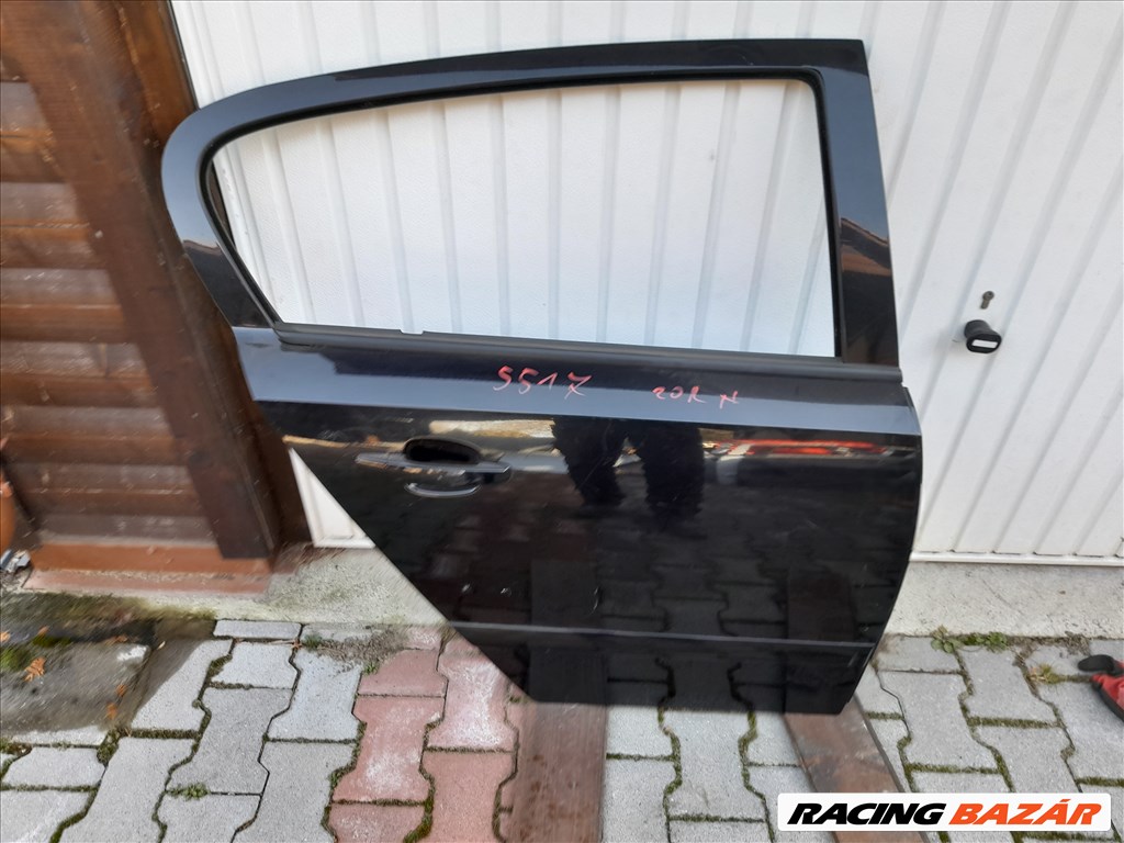 Opel Astra H Jobb hátsó ajtó fekete 8. kép