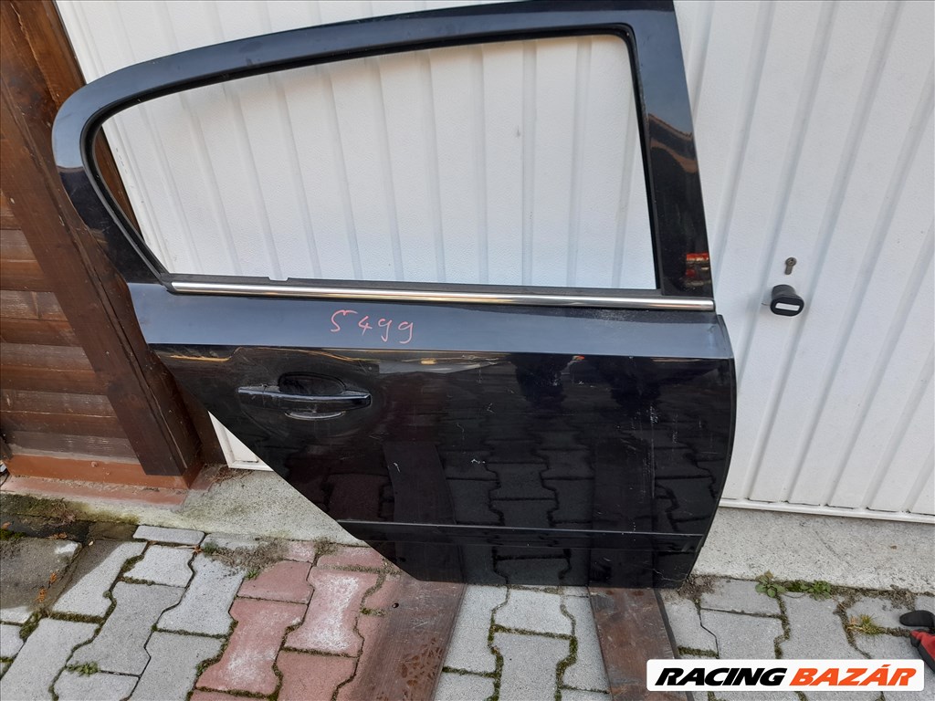 Opel Astra H Jobb hátsó ajtó fekete 13. kép