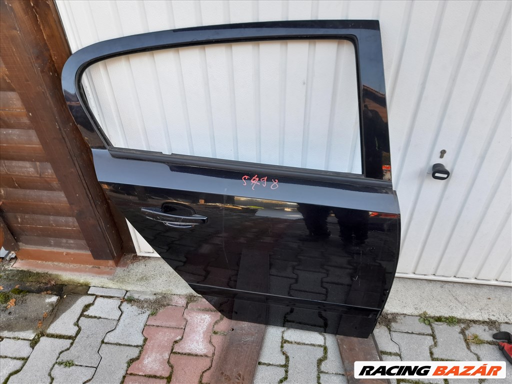 Opel Astra H Jobb hátsó ajtó fekete 15. kép