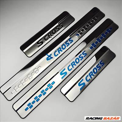 Suzuki 4 részes krómozott alumínium köszönvédő szett Sx4 S-Cross és az új S Crosshoz is!
