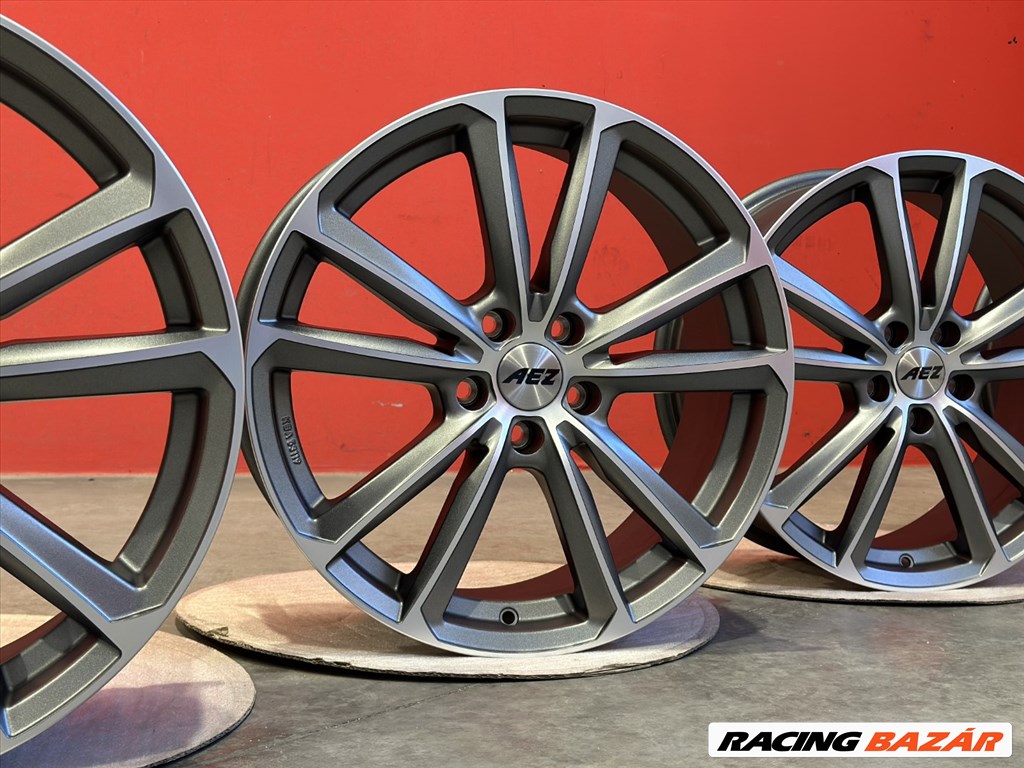 R18 5x108 (70,1) AEZ TIOGA  Graphite Matt Polished 7.5J ET48 új alufelnik, felnik 2. kép