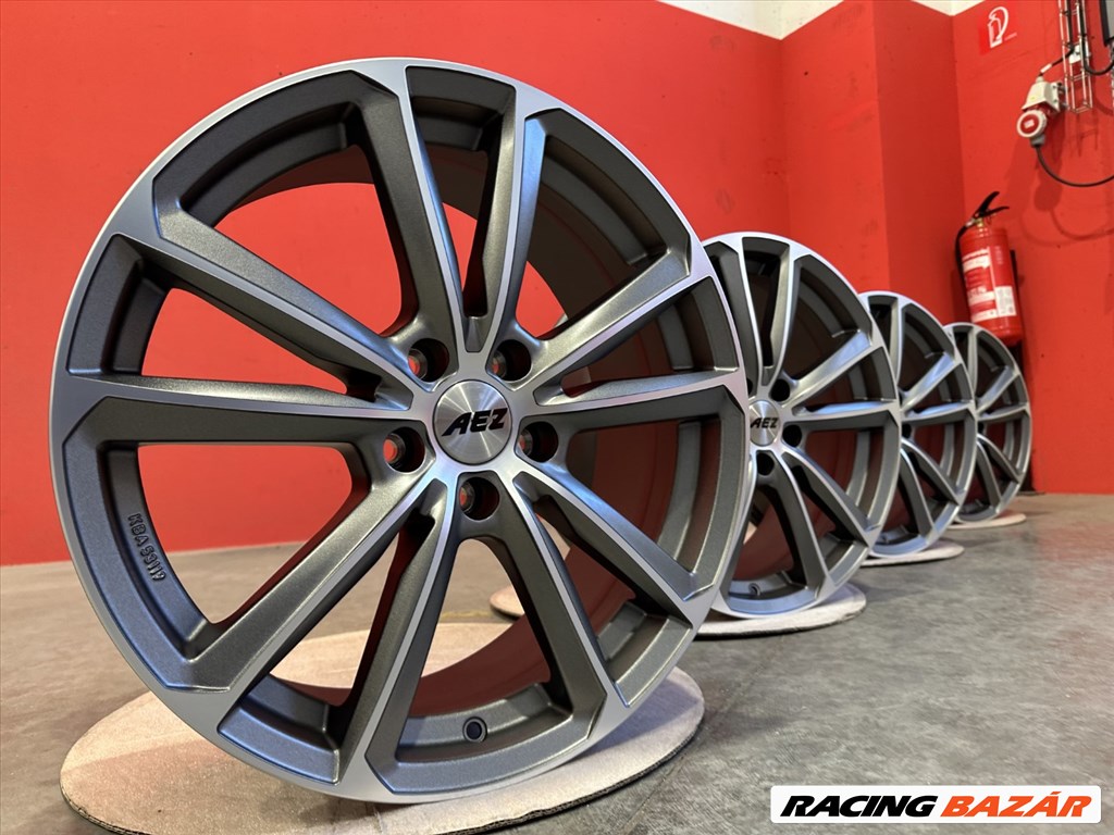 R18 5x108 (70,1) AEZ TIOGA  Graphite Matt Polished 7.5J ET48 új alufelnik, felnik 3. kép