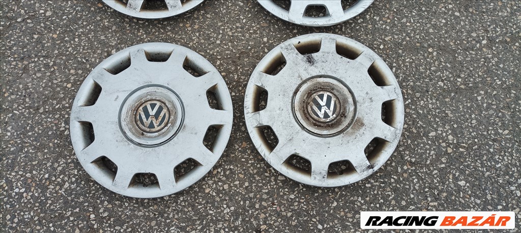 Volkswagen Passat, Golf stb gyári 15" dísztárcsa szett eladó! 3B0601147D  3. kép