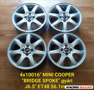 4x100 16" Mini Cooper R94 /Bridge Spoke/ - újszerű állapot