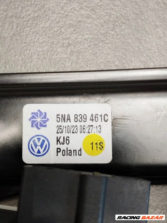 Volkswagen Tiguan II bal hátsó elektromos ablakemelő 5na839461c 3. kép