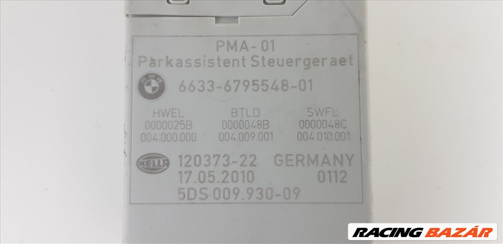 BMW   F07/F10/F11/F06/F12/F13/F01lci/F02lci	Park Assistant vezérlő modul  6795548 2. kép