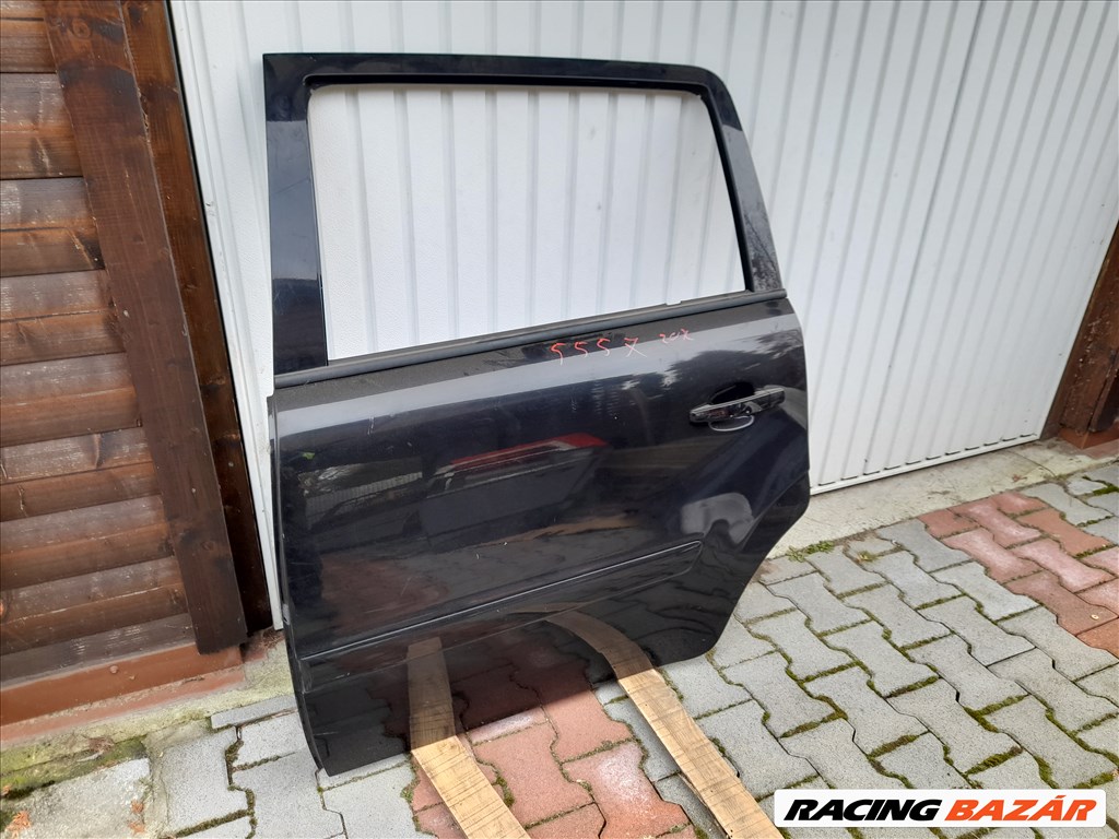 Opel Zafira B Bal hátsó ajtó fekete 2. kép
