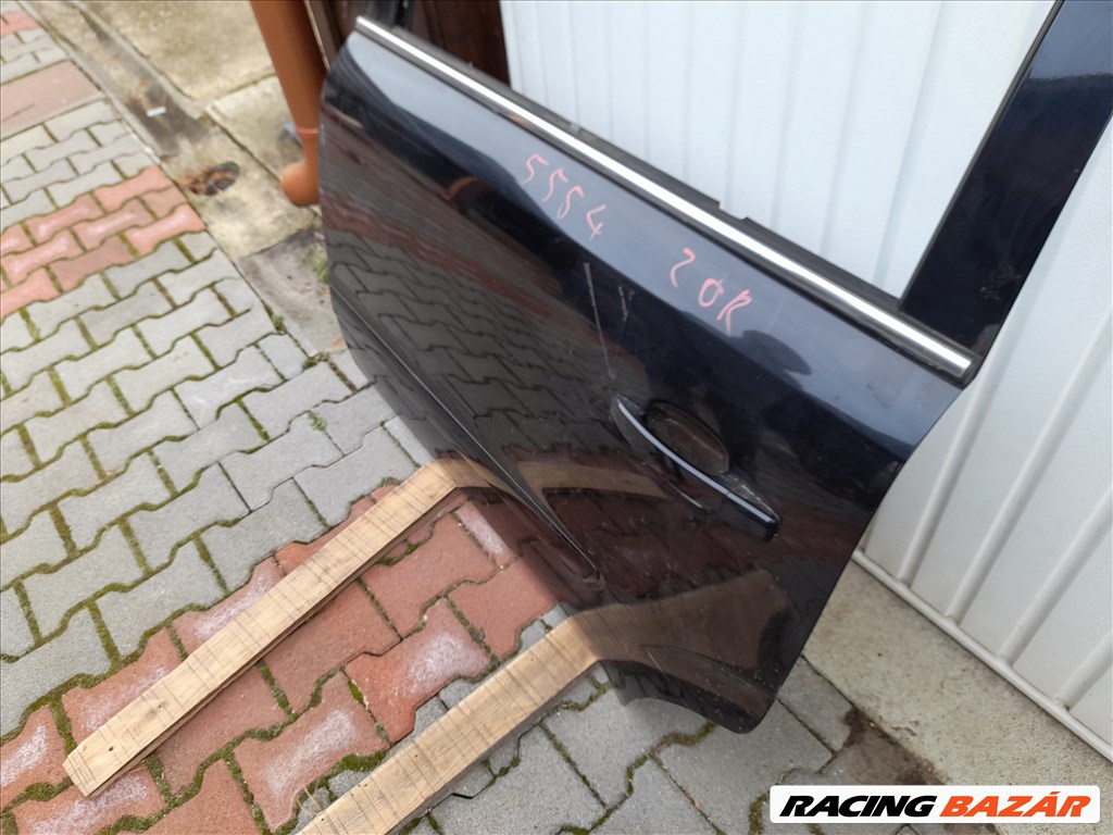 Opel Zafira B Bal hátsó ajtó fekete 6. kép