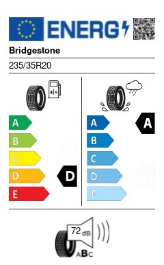 Bridgestone XL FP POTENZA SPORT 235/35 R20 92Y nyári gumi 2. kép