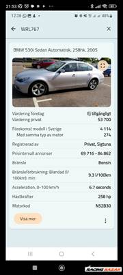 BMW 130i Motor n52b30a