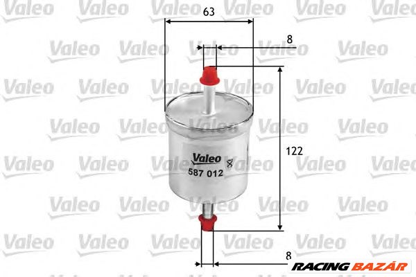 VALEO 587012 - Üzemanyagszűrő FORD INFINITI ISUZU NISSAN OPEL VAUXHALL 1. kép