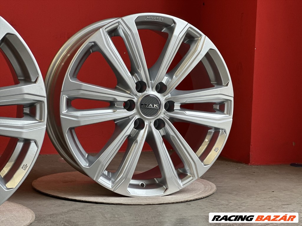 R17 6x139,7 (100,1) MAK SAFARI 6 SILVER  for ISUZU D-MAX , Nissan NP300, Hummer H3 2. kép