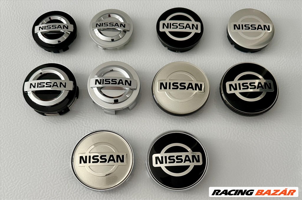 Új Nissan felni alufelni kupak közép felniközép felnikupak embléma jel kerékagy porvédő kupak 1. kép
