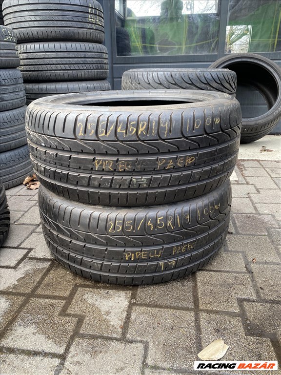  255/4519" használt Pirelli P Zero nyári gumi 2db 1. kép