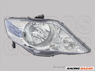 Honda City 1998-2008 - Fényszóró H4 06-08 jobb (motoros) DEPO