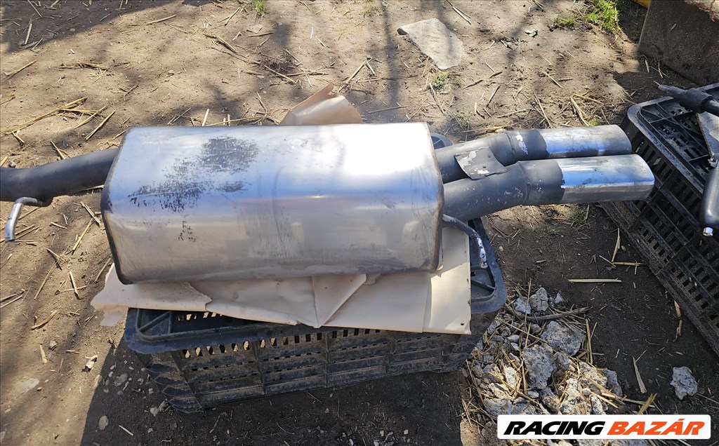 Audi A6 (C5 - 4B) Hátsó kipufogó dob kombi  1. kép