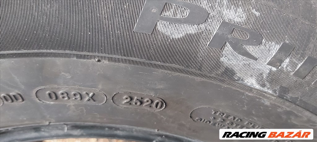 4db 215/65 R16 102H használt Michelin Primacy3 nyári gumi 3. kép