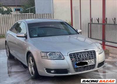 Audi A6 (C6 - 4F) (C6 - 4F) bontott alkatrészei. 3.0 TDI BMK-motorkod szinkod LZ7W