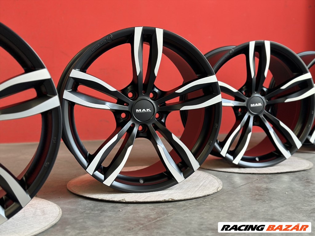 R19 5x120 (74,1) MAK LUFT ICE BLACK 9.5J ET48 - BMW X5 E53 E70 F15   2. kép