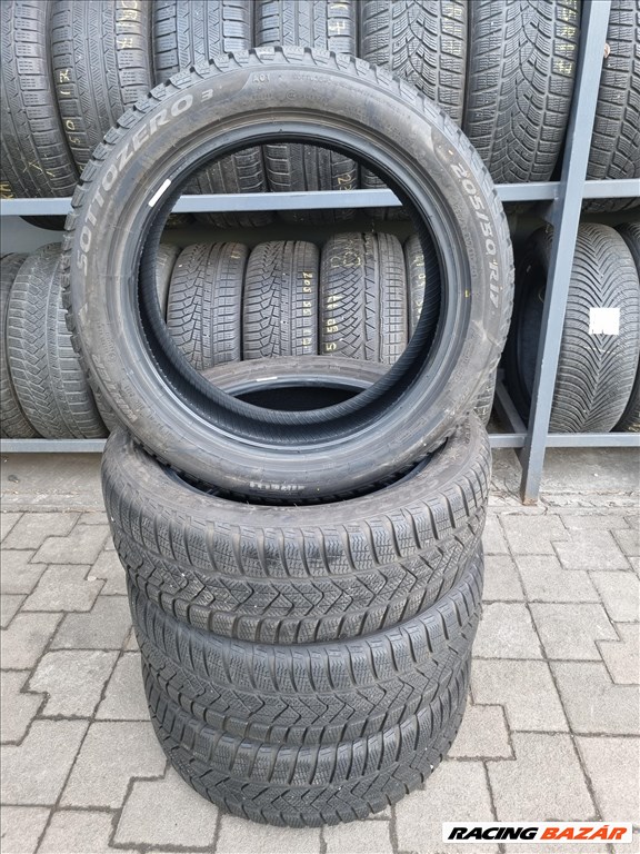  205/5017" újszerű Pirelli Sottozero 3 téli gumi 4db  2. kép