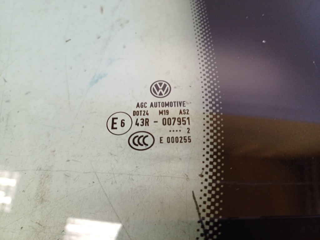 Volkswagen Tiguan bal hátsó ajtó üveg fix 5N0845213 2. kép