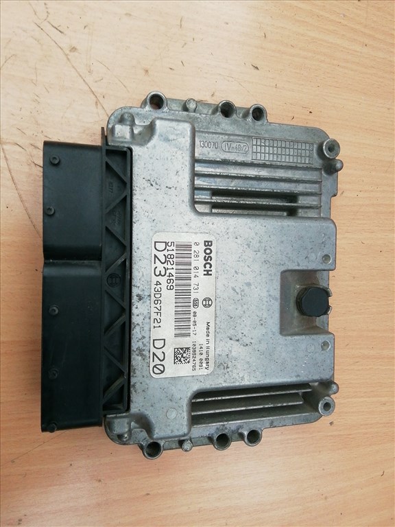 Fiat Ducato 2006-2014 2,3 16v Diesel Motorvezérlő 0281014731 , 51821469 1. kép