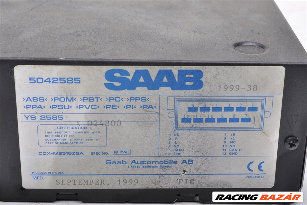 Saab 9-3 I CD tár 5042585 5. kép