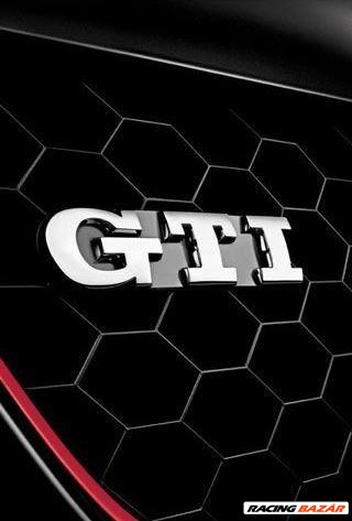 Volkswagen Golf VI első lökhárító GTI felirat 1. kép