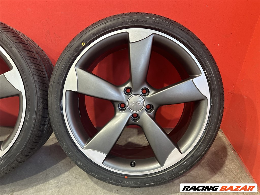 R20 5x112 (66.5) Original Audi A6 S6 Rotor 8.5J ET45 OE 4G0601025BP + 255/35 új gumik  2. kép