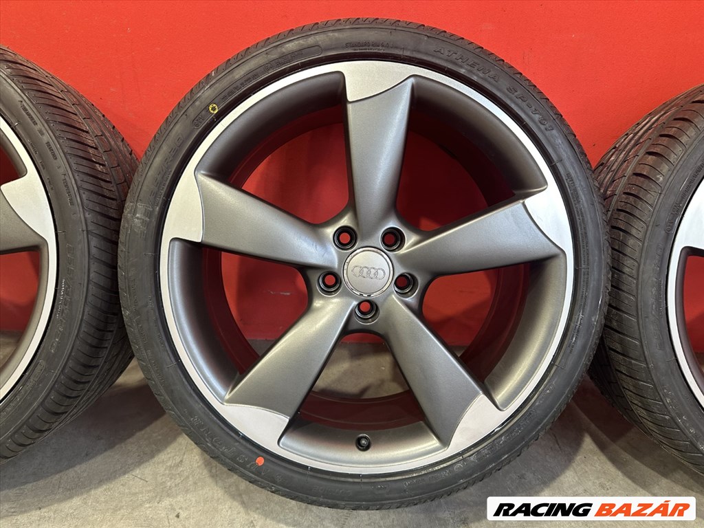 R20 5x112 (66.5) Original Audi A6 S6 Rotor 8.5J ET45 OE 4G0601025BP + 255/35 új gumik  3. kép