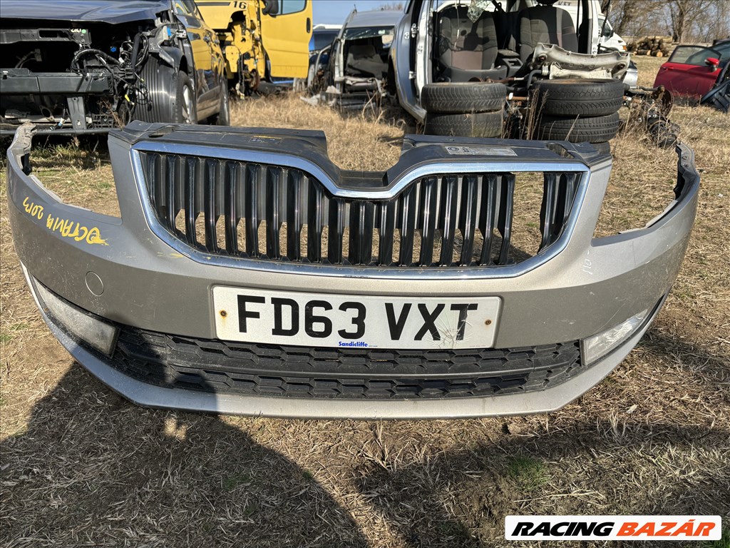 Skoda Octavia III első lökhárító  1. kép