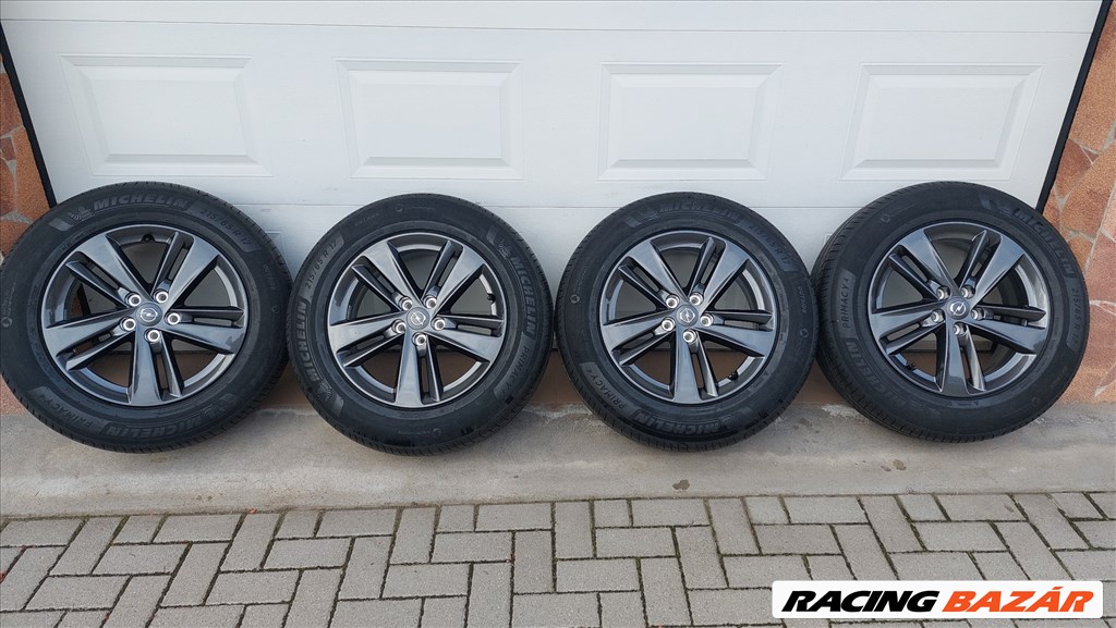 Gyári, Új,Opel Grandland X 17" alufelni új nyári gumi 5x108  4. kép