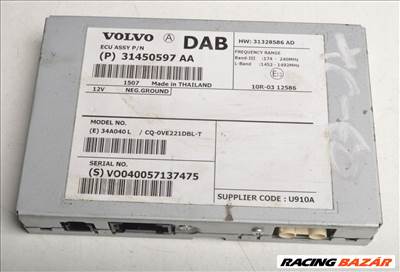 Volvo XC60 gyári rádió erősítő 31450597aa