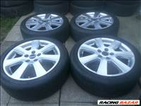  5x112 16" Borbet alufelni, rajta 215/45 Fulda nyári gumi Mercedes A,-B,-C,CLA,-CLK,E,-SLK