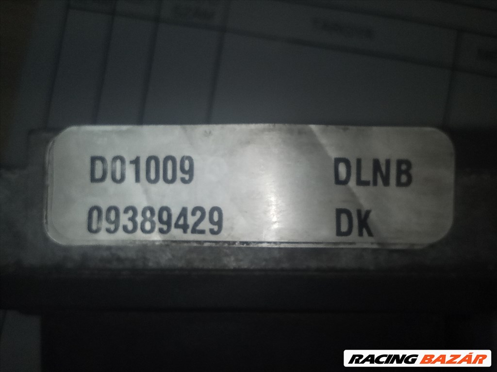 Opel Meriva A, Opel Combo C 09389429 motorvezérlő elektronika y17DT és Y17DTL  09389429dlnb 2. kép