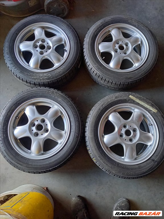 Mini Alufelni szett 4x100-as 5.5x15  175/65R15 téli bridgestonnal sxx4 1. kép