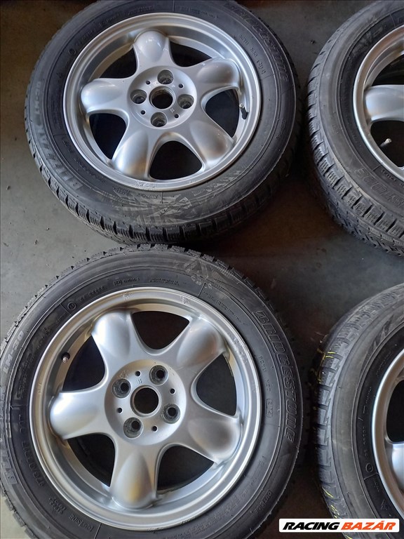 Mini Alufelni szett 4x100-as 5.5x15  175/65R15 téli bridgestonnal sxx4 2. kép
