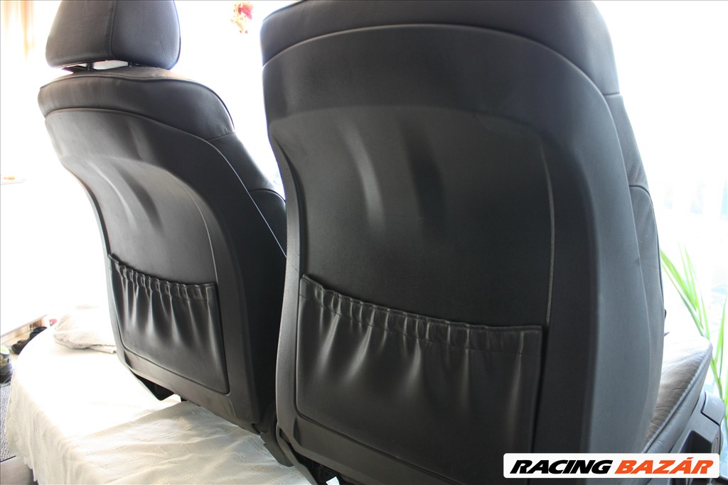 BMW bőr belső ülés E60 fekete sedan 7. kép