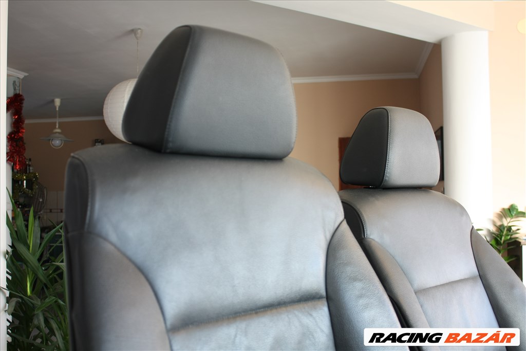 BMW bőr belső ülés E60 fekete sedan 9. kép