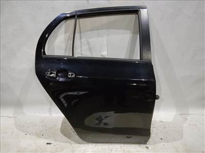 166607 Toyota Yaris II. 2006-2011 fekete színű Jobb hátsó ajtó
