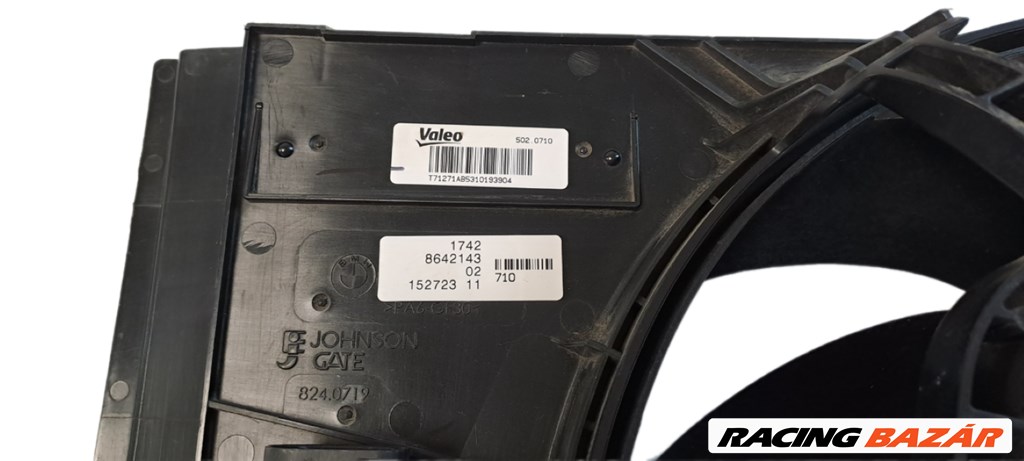 BMW i3 I01 hűtő ventillátor keret lapát motor 864194802 5. kép