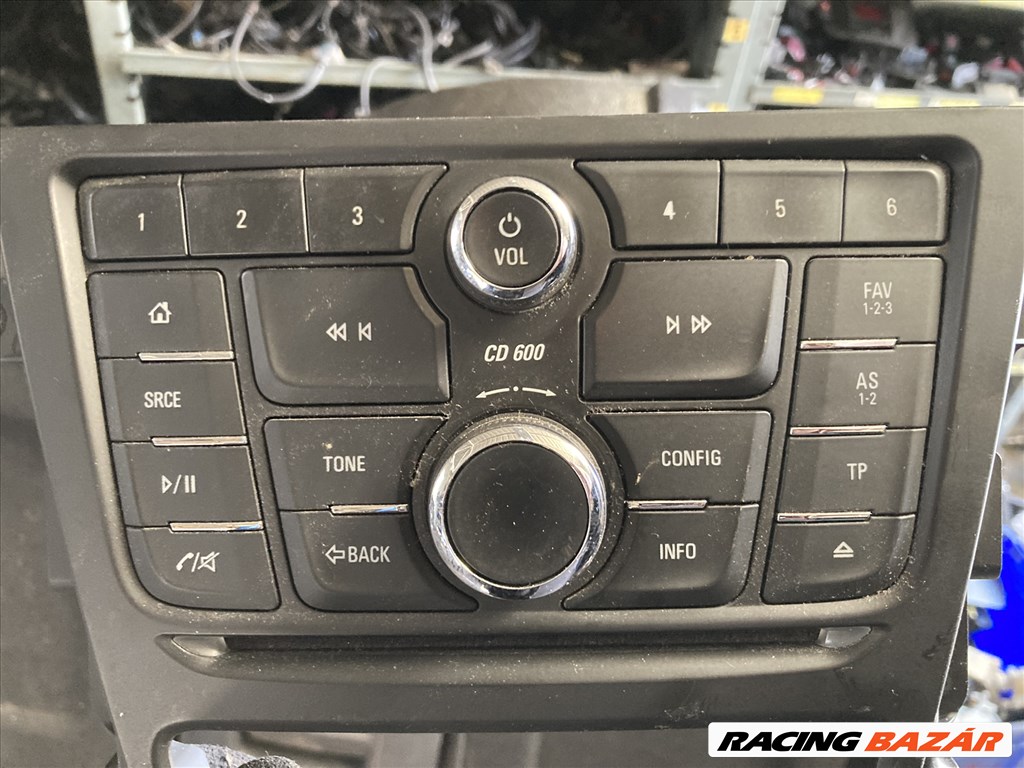 Opel Mokka Mokka cd fejegység előlap gomb sor panel  95052534 1. kép