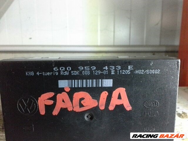 Skoda Fabia I 1.4 Komfort Elektronika "29600" 6q0959433e 2. kép