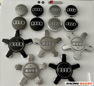 Új Audi felni alufelni kupak közép felniközép felnikupak embléma jel kerékagy porvédő kupak