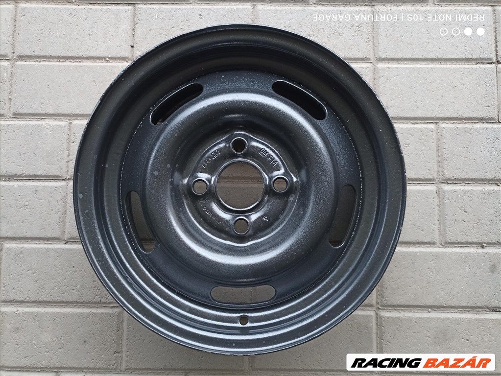 4x100 14" Opel felújított lemezfelni garnitúra (R347) 6. kép