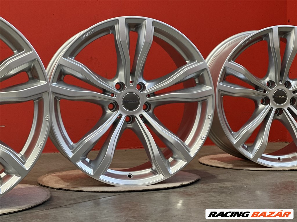 R19 5x112 (66,6) MAK X-MODE SILVER 9J ET32 FOR BMW G series új alufelnik 19" 3. kép