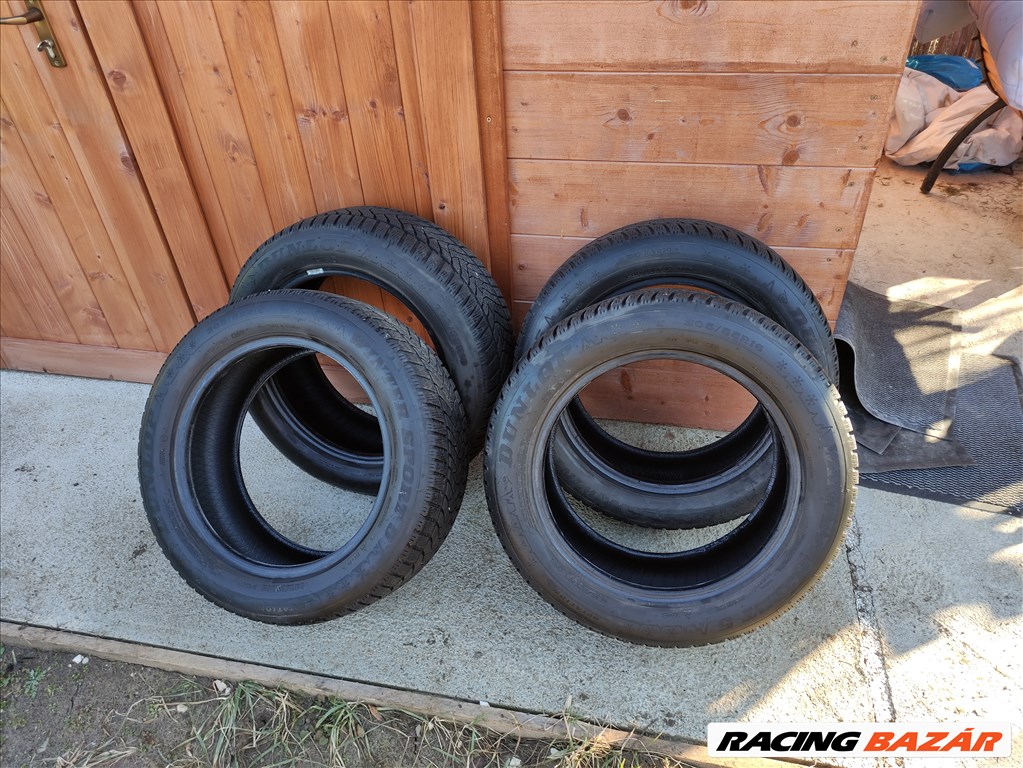  205/55 r16" újszerű Dunlop téli gumi féláron 1. kép